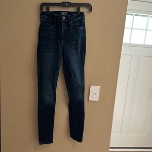 Abercrombie and Fitch curve love high rise super skinny